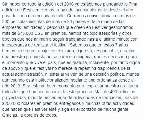 ojoalsancocho's tweet photo. Es una verguenza que el @GobdeSantander @DidierTaveraA le quite el presupuesto a @FestiverCol #YoApoyoAFestiver ¡¡¡Que el mundo se entere!! https://t.co/m5fjEcmp7V
