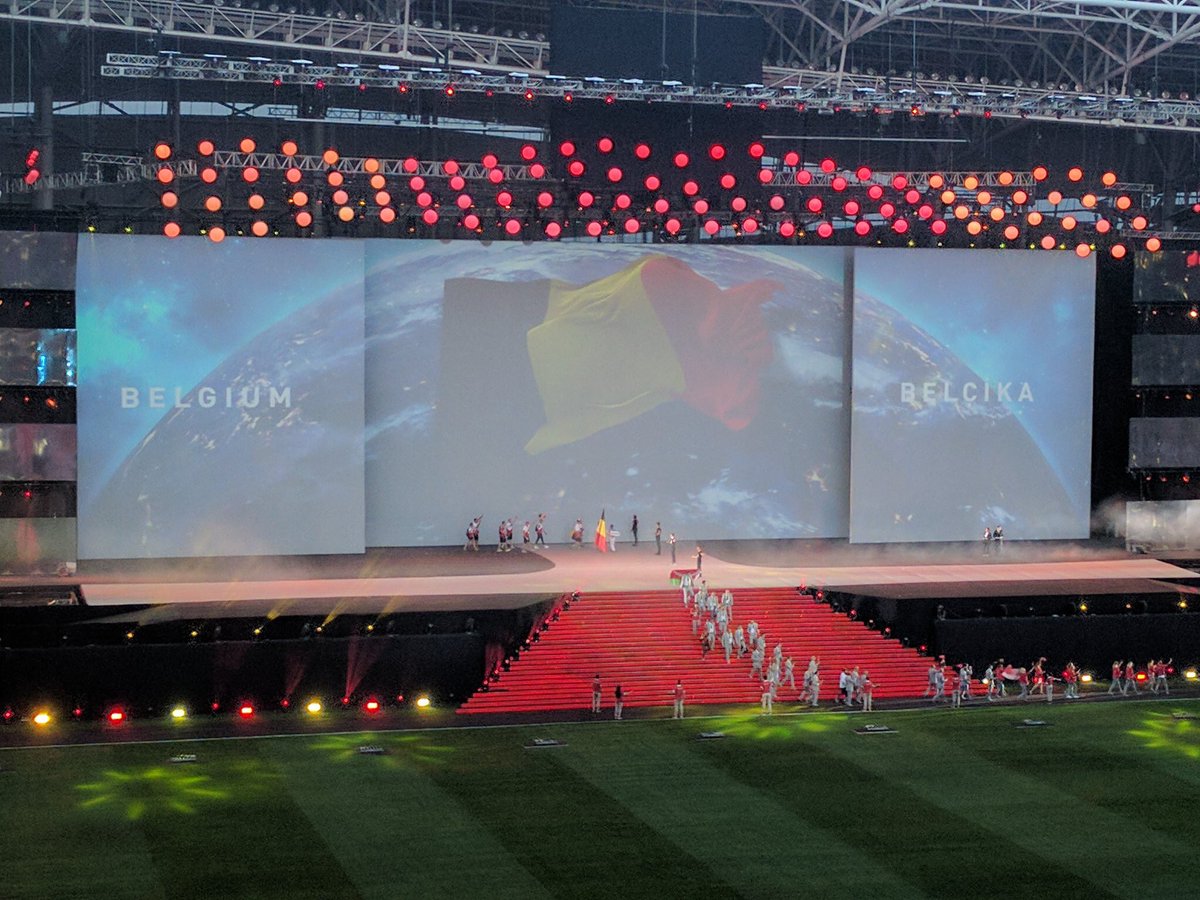 Dünyanın en büyük 3. spor organizasyonu #Deaflympics2017 açılış töreni ile izleyenleri büyüledi 🇹🇷🇹🇷🇹🇷 #Samsun <a href="/gencliksporbak/">Gençlik ve Spor Bakanlığı 🇹🇷</a>