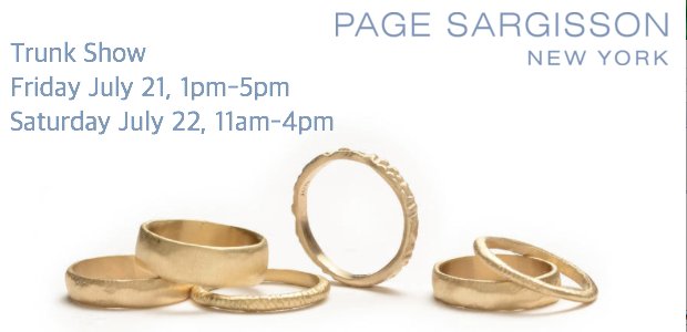 AddoSagHarbor's tweet photo. Stop by @addo Friday and Saturday for a special event Trunk Show featuring #PageSargissonJewlery #Gems #metals #jewelry #Rings #Trunkshow https://t.co/57oE1FXQDE