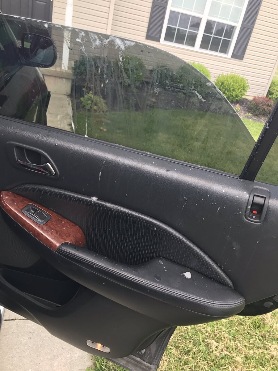 anna_johnson24's tweet photo. Word of advice: don't let your Great Dane in your car after a long walk or he'll slobber all over your door:( https://t.co/KoflYN6VmW
