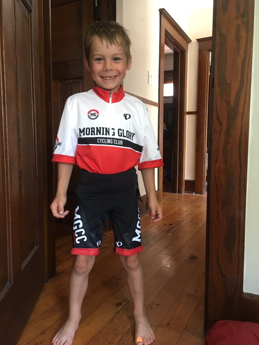Lukas wishes time would move faster so that he can be 10 and join #MGCCYouth cycling team. 
Does he look excited for 1st ever cycling kit?