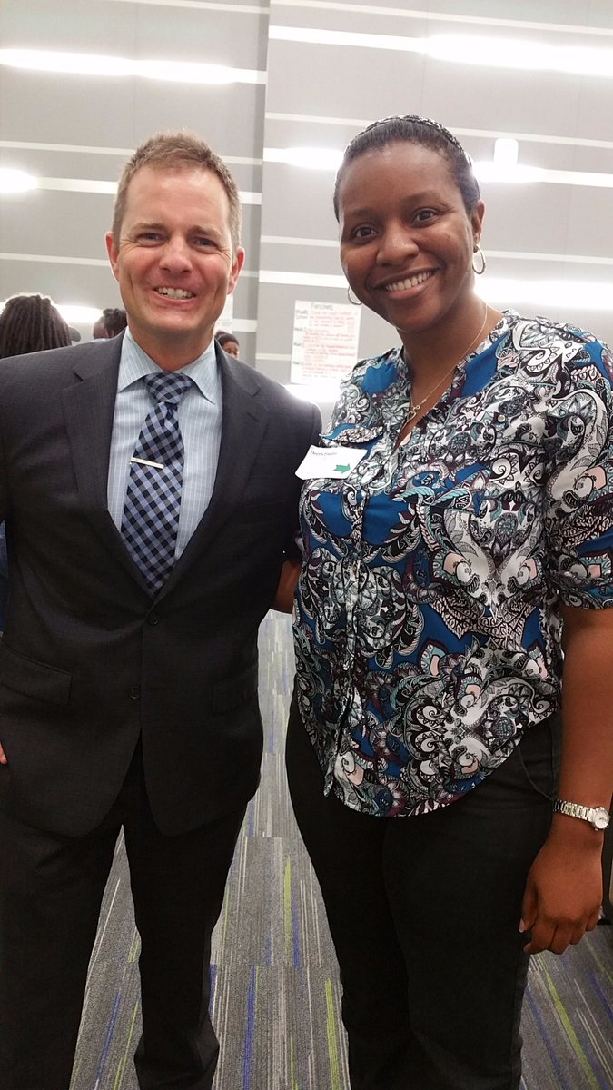 DorrisFrazier2's tweet photo. #cms_IMPACTplus Joan Higginbotham (retired Astronaut) &amp; John Ahrens (Meteorologist) presented about mathematical concepts in professions. https://t.co/84SpBM6Itr