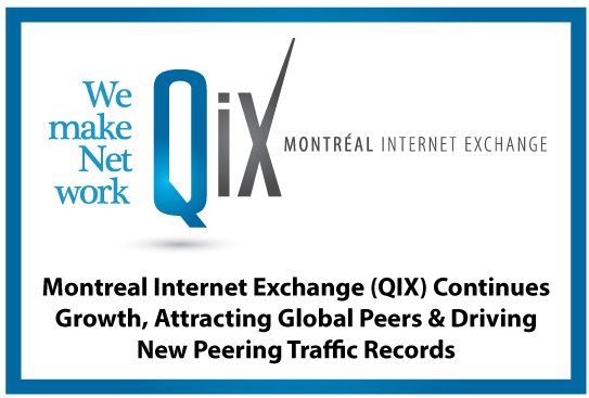 Some of the largest networks in the world are coming to Montreal to exchange Internet traffic locally through QIX. bit.ly/2vzeBGM