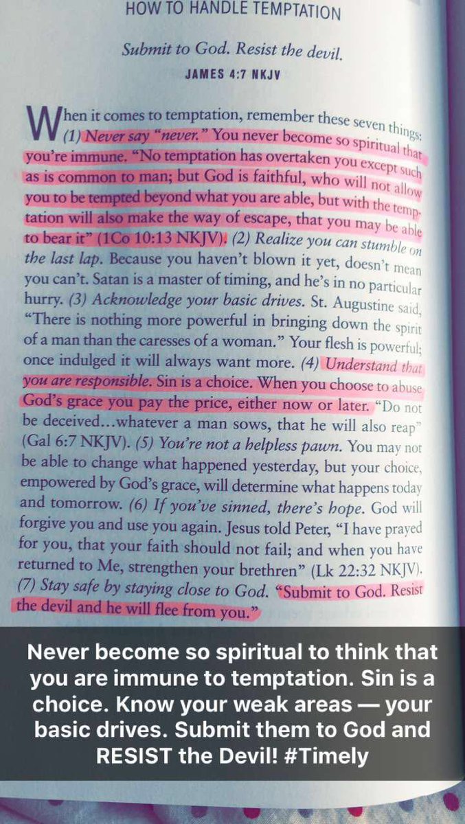 doctorkanayo's tweet photo. You're not too spiritual to be tempted. https://t.co/ZnxYLP9h3F