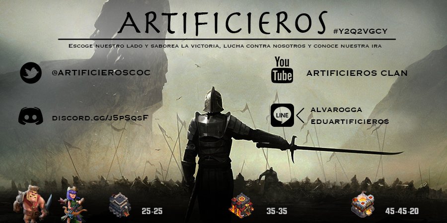 ARTIFICIEROSCoC's tweet image. RECLUTAMOS! Muchos proyectos a la vista y playoffs de LHG a la vuelta de la esquina. Inauguramos Discord de reclutamiento! 😍🎉 Os esperamos!!