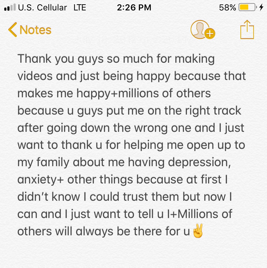 Mercede50168750's tweet photo. #DolansTwinNewVideo I had to write this in notes because it was to big to write on here but I just want to thank u both https://t.co/JWtpMwbw0X