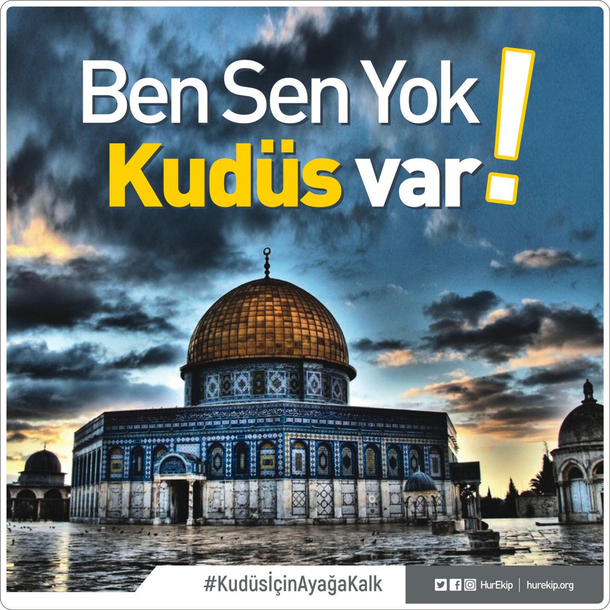 İşte ümmet birleşiyor. kork İsrail