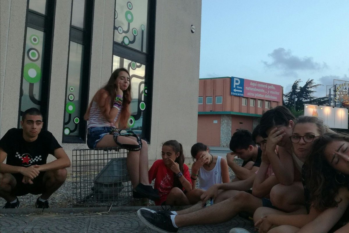 Així de tristos estem quan no podem assajar