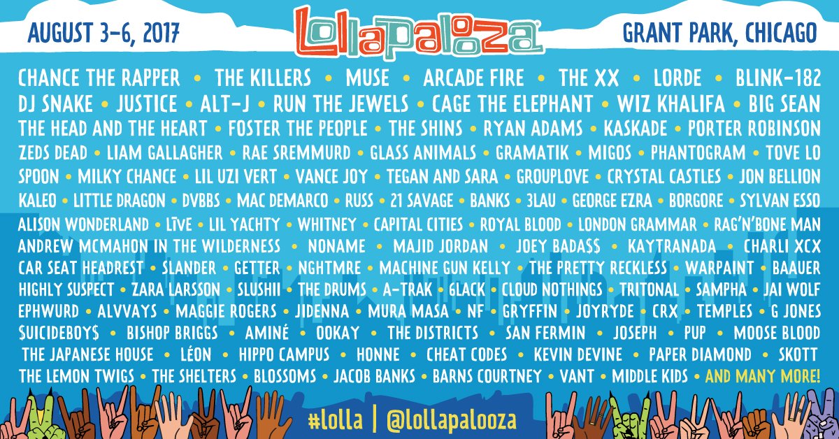 Y'all, we've got passes for the one and only Lollapalooza—RT for a chance to win a pair 🧙‍♂️