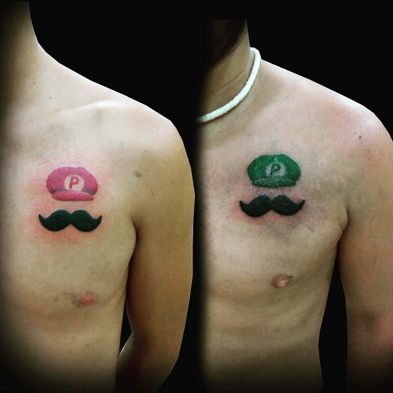 Taurus Tattoostudio  Get your Switch ready for  with Mario and Luigi  Thanks for getting these matchy tattoos with our Victoria Youre game  ready  Facebook