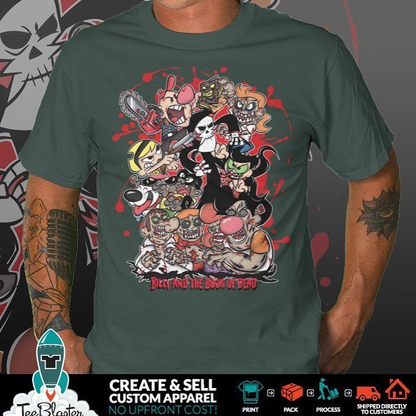 StoreFrontier's tweet photo. Fun and crazy TeeBlast™ from @kakenc Support amazing artists and snag one now! #cartoonart #cartoonartist #evildea… https://t.co/QnECnvi7WH https://t.co/Y6u30LVDDR