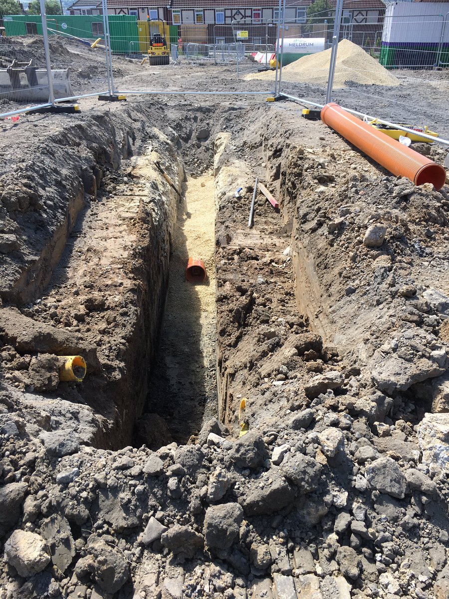 Nice little drainage job going on