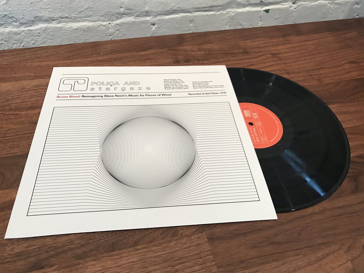 Once you go process color old style tip-on LP jackets you never go back! <a href="/thisispolica/">POLIÇA</a> + <a href="/wearestargaze/">s t a r g a z e</a> 12" out Fri. totallygrossnationalproduct.com/news/polica-an…