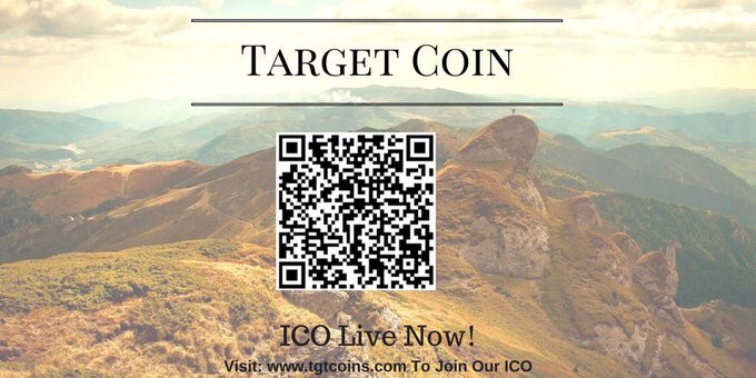 OMyropolska's tweet image. Scan the code for our #crowdsale address.  When #ETH is falling our coin is a more secure investment to look into.
#TargetCoin #ICO #Crypto