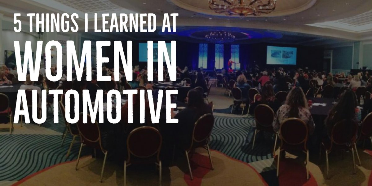 PERQMarketing's tweet photo. "5 Things I Learned At July’s @WomenInAutoCo Conference" via @jennyvanceindy - https://t.co/v7Zcyue03H #CDF2017 #DSCDF https://t.co/sJVIiMTq66