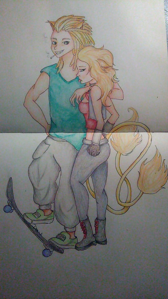 Okami_ga's tweet image. No lo iba a subir bc esta lleno de errores, pero estoy orgullosa de mis niños