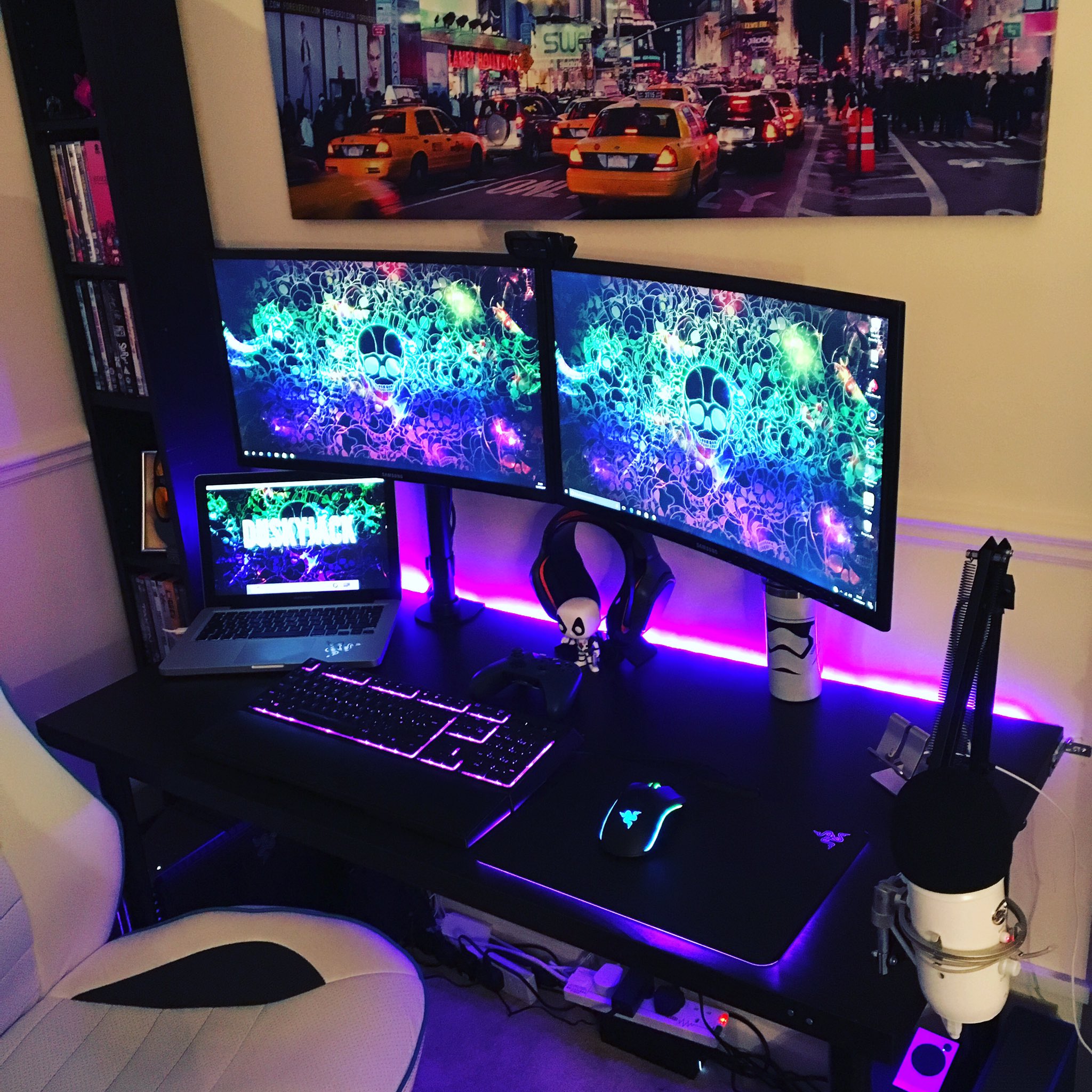 Cool Pc Gaming Setup Ideas With Cozy Design