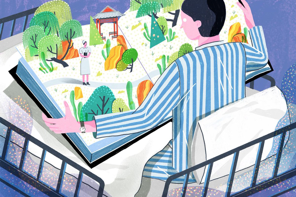 Cover and spread illustrations for Cathay Dragon's inflight magazine Silkroad: discovery.cathaypacific.com/permission-lij…