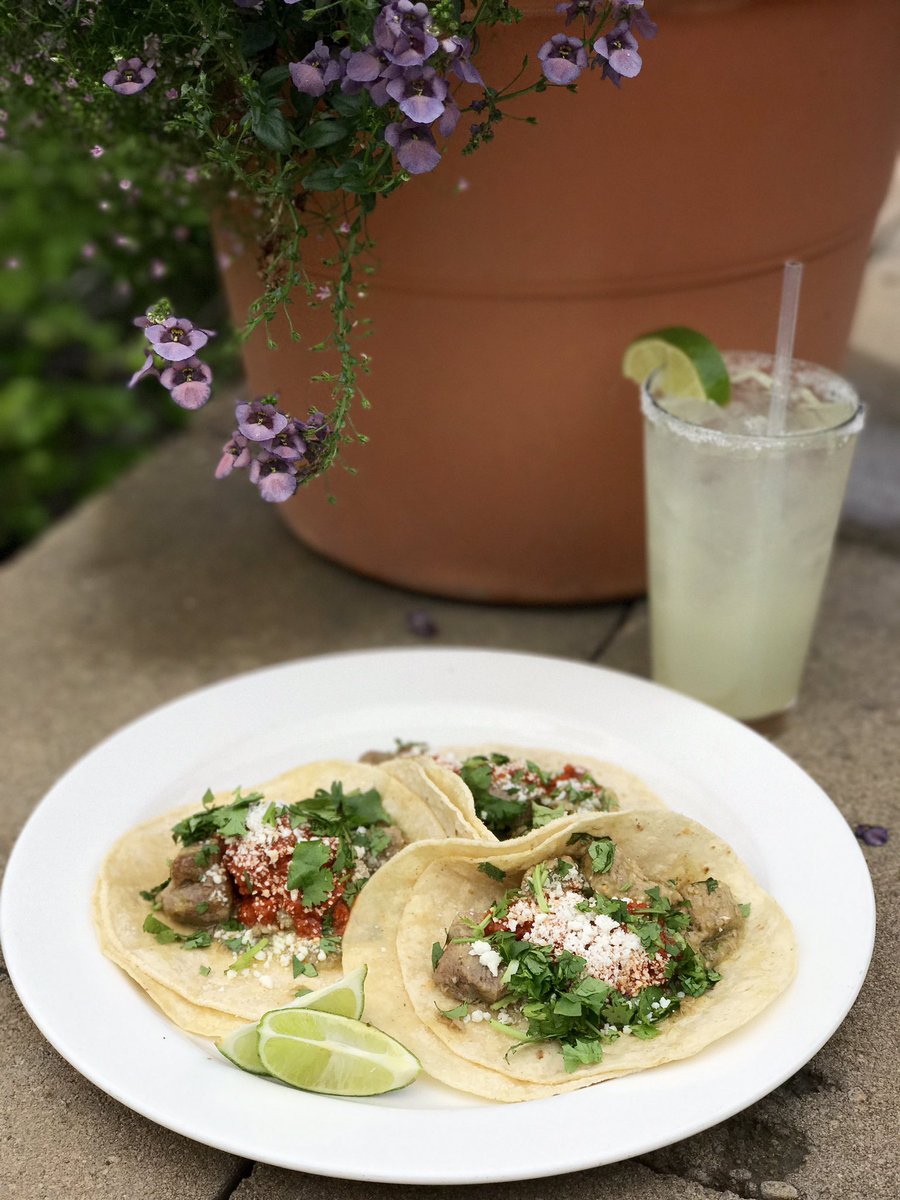 It's the day we've all been waiting for: 
#TACOTUESDAY! 
Today we have chili verde pork tacos w/ sun-dried tomato salsa, Cotija &amp; cilantro!