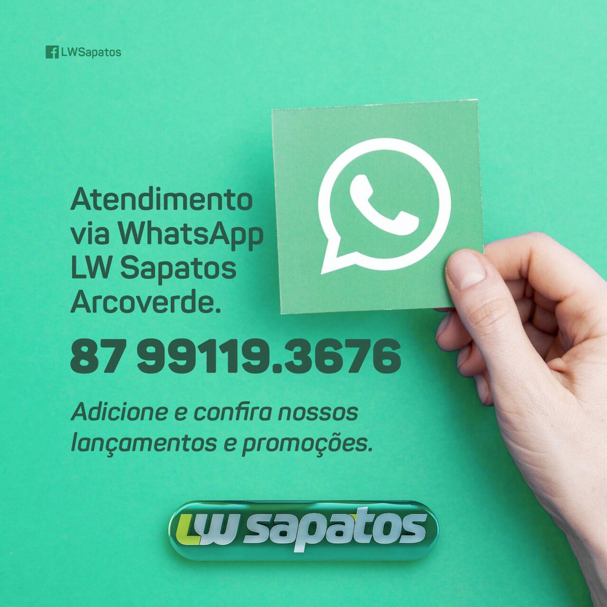 nataliapmkt's tweet photo. #Multicanalidade - O WhatsApp facilita a comunicação. Por isso, foi implantado no Grupo LW para facilitar o contato com o cliente. https://t.co/4oplvkjncp