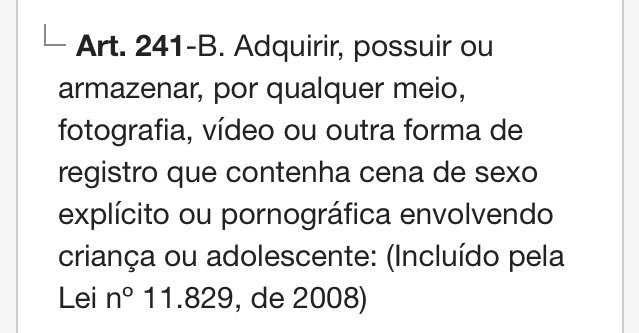 VendoMinecraftO's tweet photo. @Braaqrs @TiaDusPao Todas as pessoas que possuem a imagem e a pessoa que vazou a imagem estão cometendo um crime... https://t.co/tbPZioNqz0