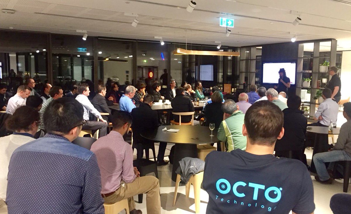 CloudTenAus's tweet photo. A fantastic @Amazon Alexa Meetup in Sydney last night! #AlexaDevs #DevOps #sydneytech #cloudanz #OFX #AI #aibiliti #cloudtenaus https://t.co/R4m3NxAoTo