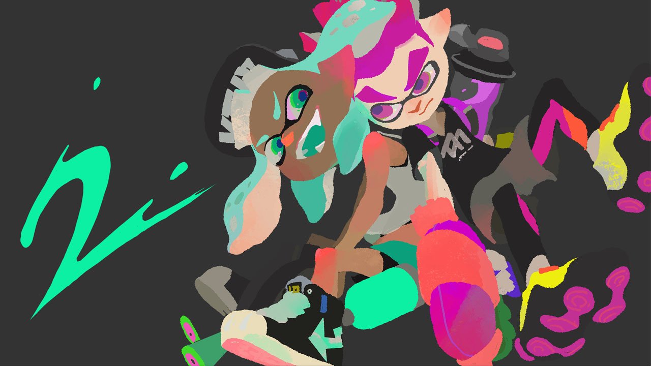 スプラトゥーン2 公式イラスト Twitter