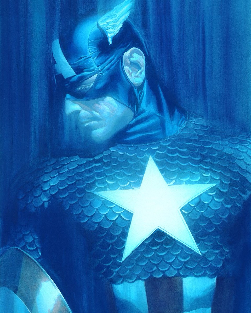 #captainamerica #marvel #shadows #series #alexross #art #SDCC2017