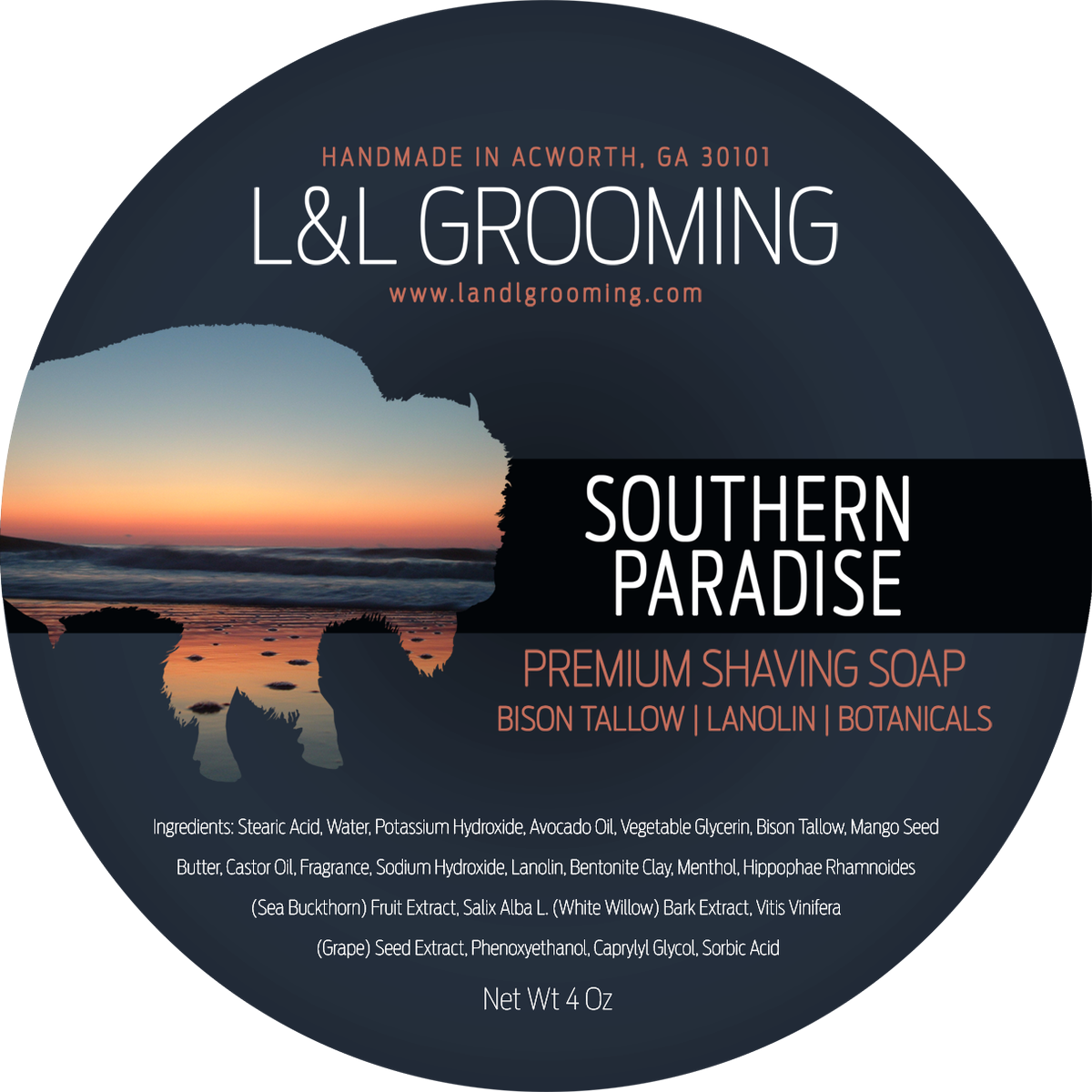 Southern Paradise (Peach, Iced Tea, and the Ocean) soap, alcohol splash, and liniment are now available!