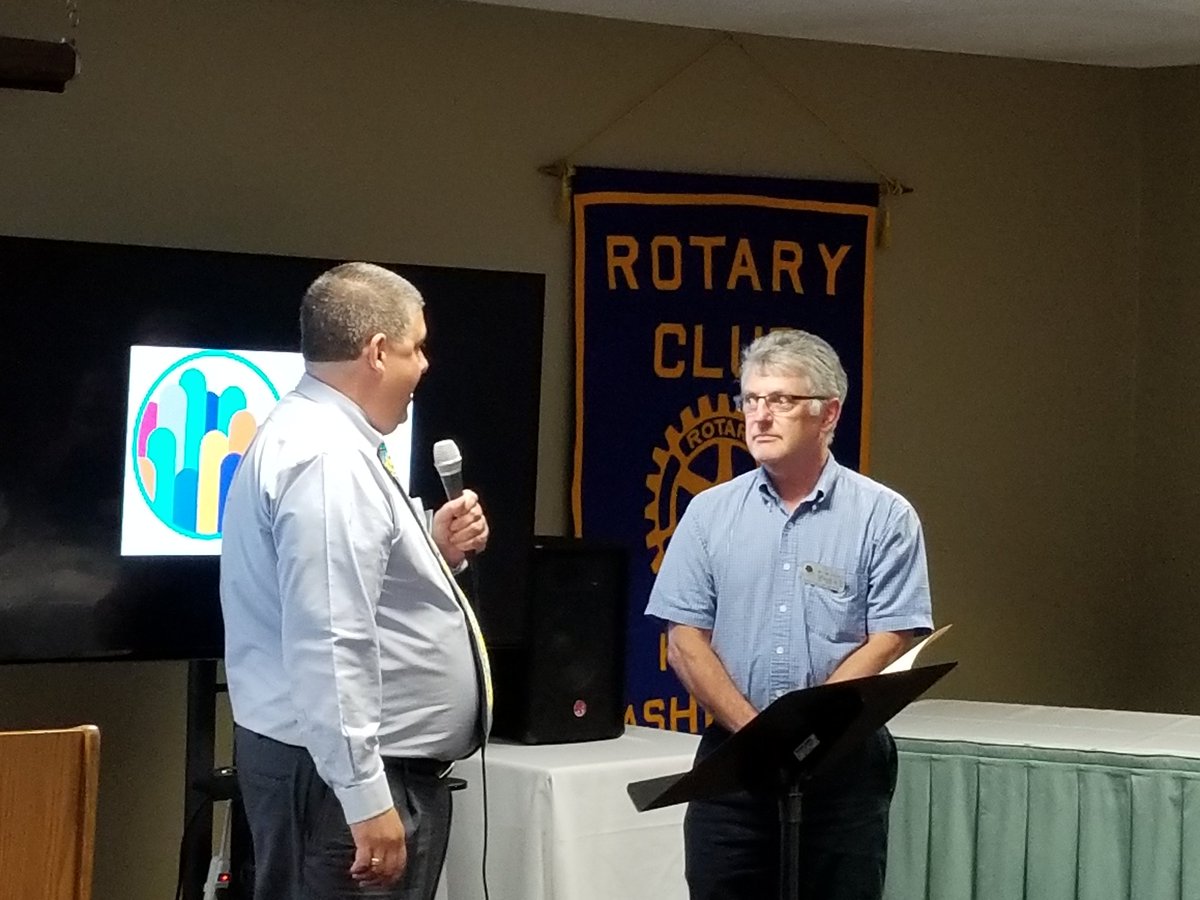 kentrotary's tweet photo. Today, our own Bill Dugovich earned his Paul Harris +3! #yearwithoutfear https://t.co/zlwQHam1jT