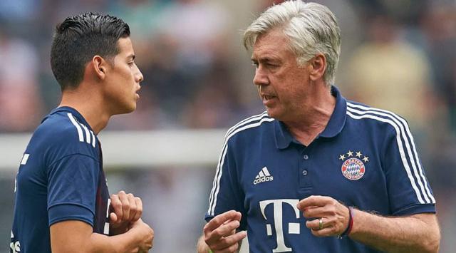 BayernMunichCo's tweet photo. "No hemos traído a James para sustituir a nadie”: Carlo Ancelotti #BayernMunich #JamesBavaro https://t.co/K2s6Rcajj8