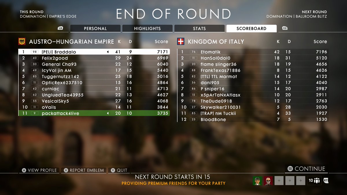 Firerickybobby's tweet photo. 41-9 scout class on some domination #battlefield1 #scoutclass #scout #sniper #sniping #beastmode #braddalogaming https://t.co/cXeKsRtRyx