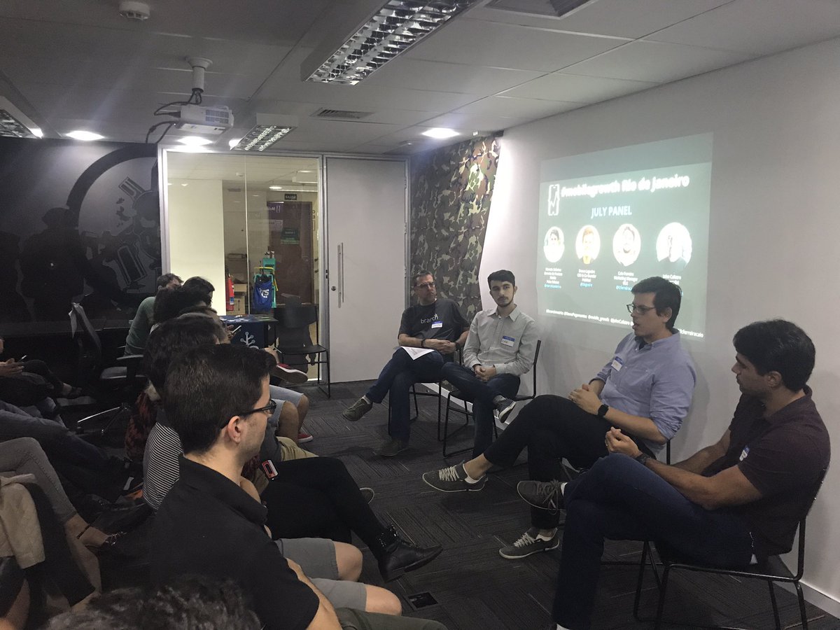 JohnCalistro's tweet photo. Mobile Growth Meetup Rio de Janeiro :) #mobilegrowth https://t.co/xyTWlRiRPu