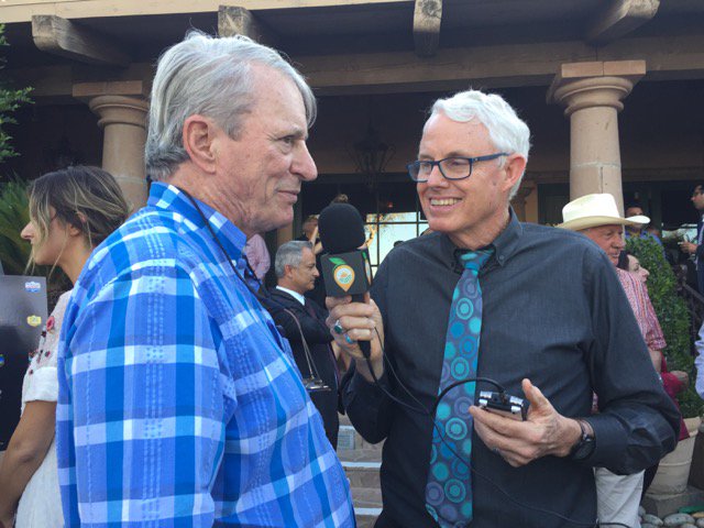 CalAgToday's tweet photo. Yes,@CalAgToday got an exclusive on a big event at @HarrisRanchCA regarding the @PrayforRainFilm. It's now on DVD. @almondgirljenny #drought https://t.co/9Mk0wW0Zcc