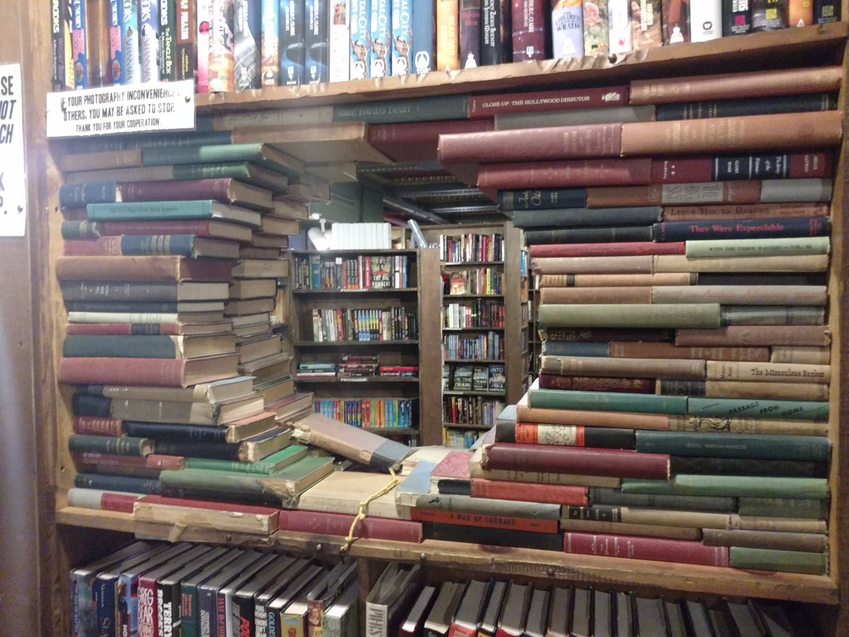 DaveMichels's tweet photo. On a book adventure with @brian_riggs in LA at The Last Biokstore https://t.co/K7ftpbHhWw
