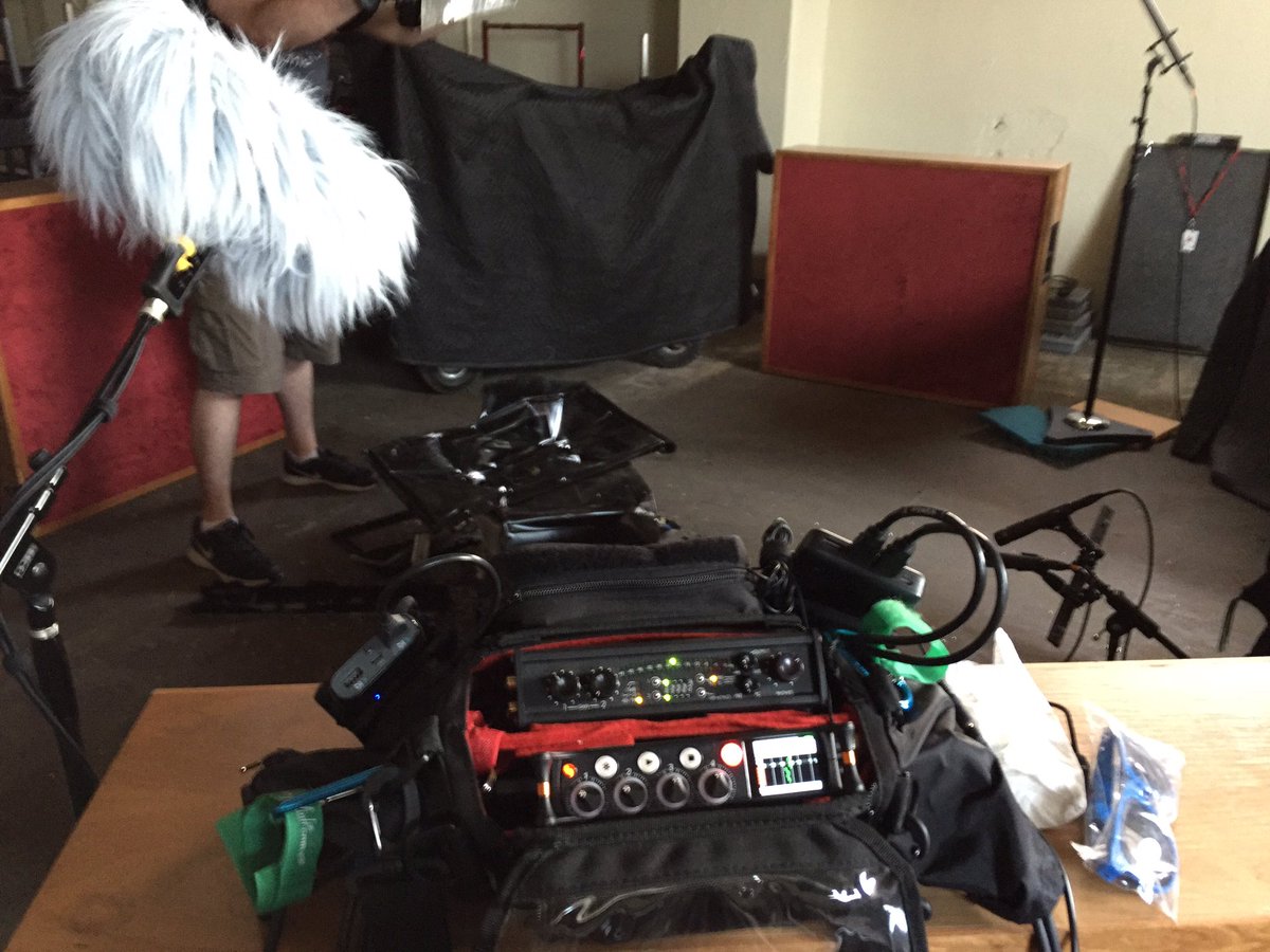 PeriscopePA's tweet photo. Here is some still shots of the before/after foley session today. Video coming 2morrow! #foley #audiopost #sounddevices #mixpre6 #usbpre2 https://t.co/n7H9jIbOc2