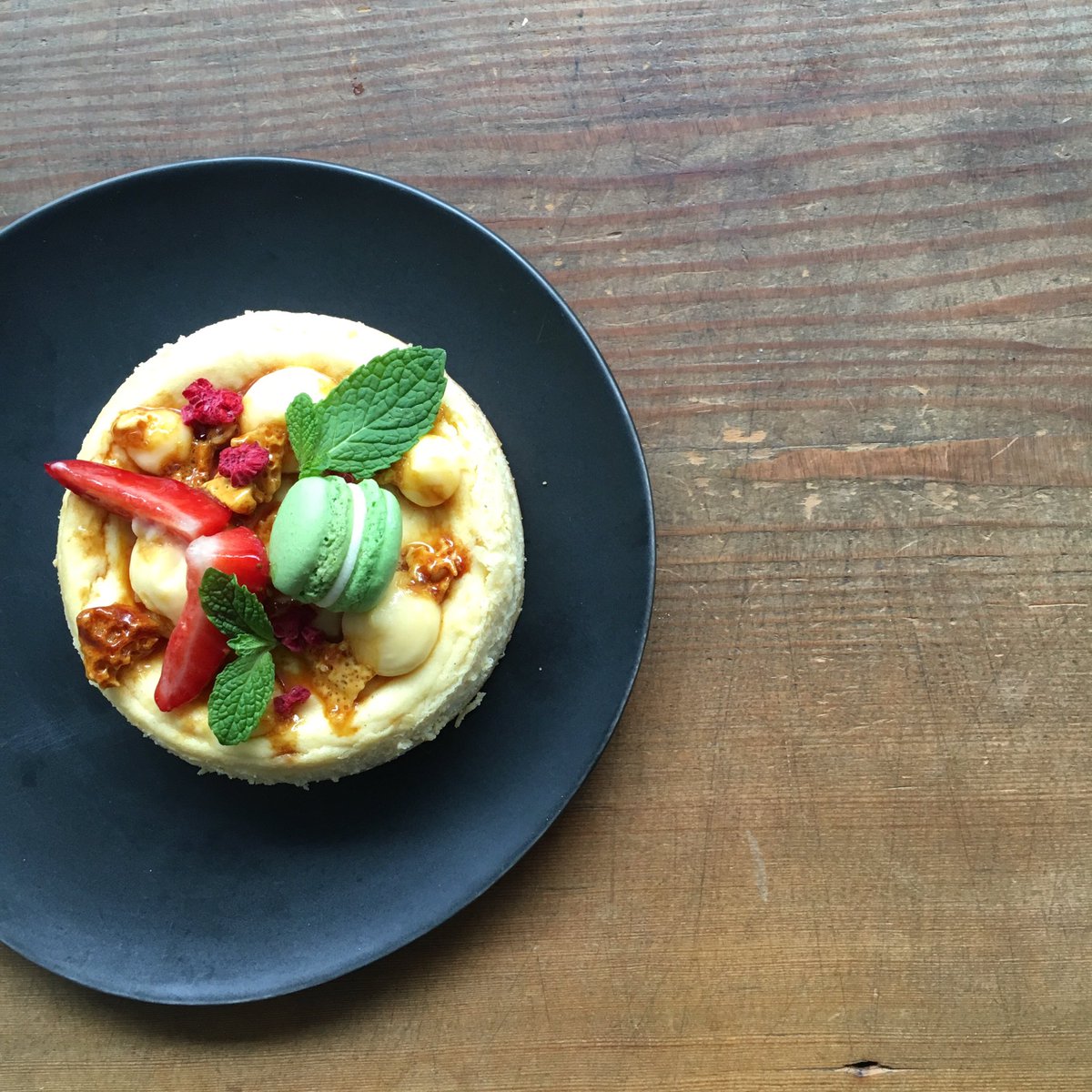 PublicCBD's tweet photo. Baked New York Cheesecakeπ New from our pastry Chef! #madeinhouse #pastries #publiccbd #franklinst #cheesecake https://t.co/rd4lXevpyj