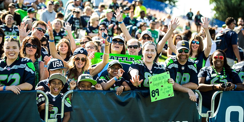 Seahawks's tweet photo. 1️⃣2️⃣ days 'til #SeahawksCamp. https://t.co/UAhHPARyEI
