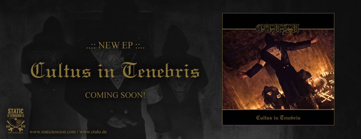 ctulumetal's tweet photo. New Ctulu EP "CULTUS IN TENEBRIS" 
Coming soon via Static Tension Recordings! https://t.co/YbdKgiz7jY