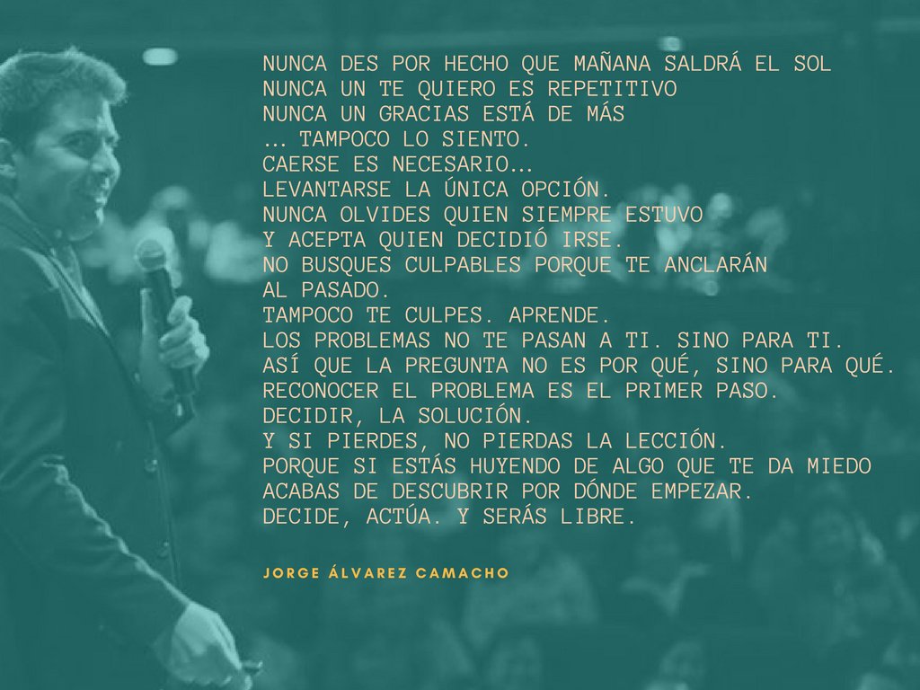 JorgeAlvarezCa's tweet photo. Lee cada palabra despacito. https://t.co/fXldH4uJSt