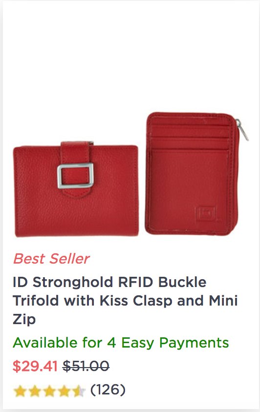 IDStronghold's tweet photo. We have a GREAT DEAL going down on QVC2 at 6:19 pm. Check us out. 
https://t.co/H11nz77CUU+ https://t.co/yRUusPEnbm