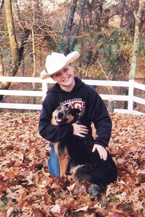 Lindakaydomore5's tweet photo. Happy 18th bday @chrisritchie44 My little Tiger!  My little Bulldozer!  My little Cowboy!  My little S@#t!  Proud of you!  Love you! https://t.co/0EFUiu9NDa