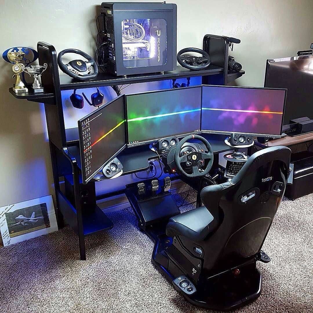 Bow_Chicka_Meow's tweet photo. The ultimate racing station #technigadgets #gadget #IT #apple #technology https://t.co/hccO1mclCr