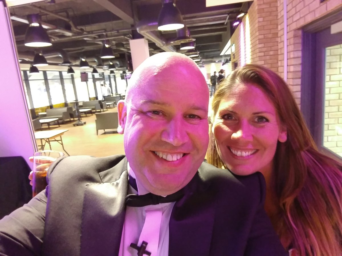 Well done to <a href="/slatersbars/">Fay Slater</a> on winning their #wirewards tonight with <a href="/EnjoyWolvesCity/">Enjoy Wolverhampton</a> <a href="/WolvesCouncil/">Wolves Council</a> @signal107 Here's Fay and I