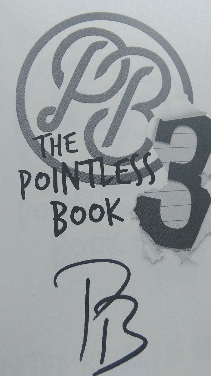 harryheero's tweet photo. @PointlessBlog Am I ready yet? #ThePointlessBook3 https://t.co/MPMUNmeSdx