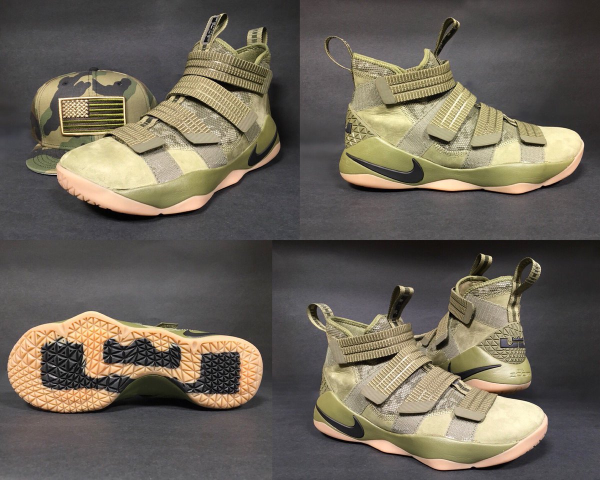 lebron soldier 11 olive