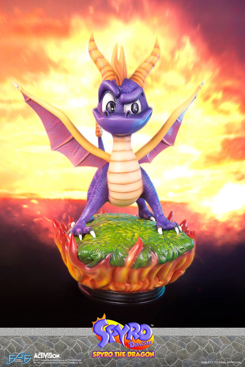 KMX85's tweet photo. @SpyroLife the incredible Spyro the Dragon statue from first 4 figures is available now https://t.co/f0O2AqGpiO https://t.co/uR9HsrYTe3