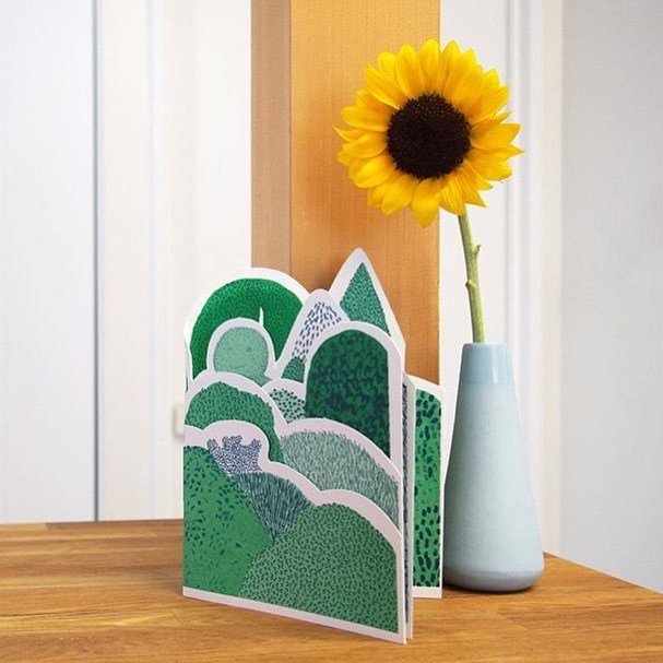hatopress's tweet photo. 🌻🌿 "In The Garden" - our publication project with @emily_rand , all of the pages are die-cut and riso-printed. Tha… https://t.co/0WoATFMKpq https://t.co/CFd6aA6uDR