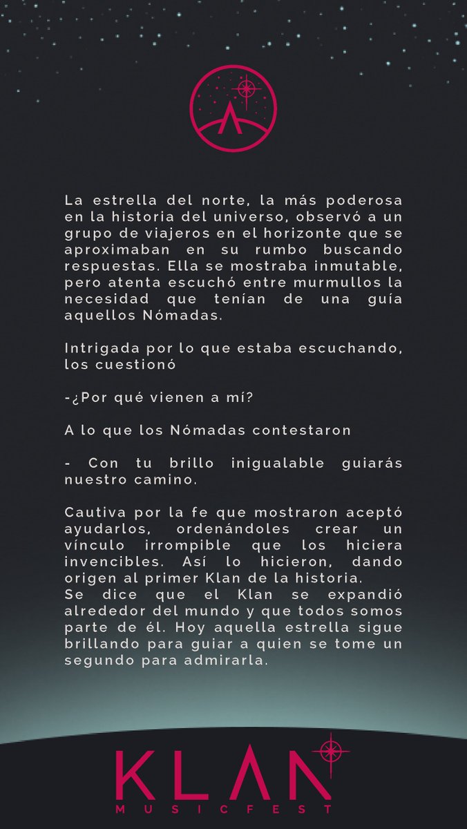 KlanMusicFest's tweet photo. Todos somos parte de un todo, del Klan ¡sigue nuestros pasos hasta Mundo de Adeveras en Monterrey! 👣🌟
#SomosKlan #ConElKlan https://t.co/TA8SAtQJ8k