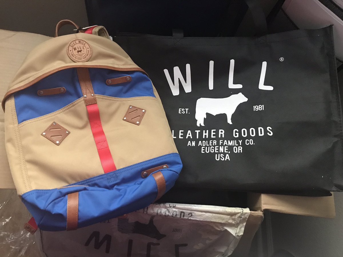JusBlis's tweet photo. Super excited! Thanks @WillLeather My boys love them! ๐ #GiveWill #WillLeatherGoods #ABagToCarryYourDreams https://t.co/hQppvN7yEx